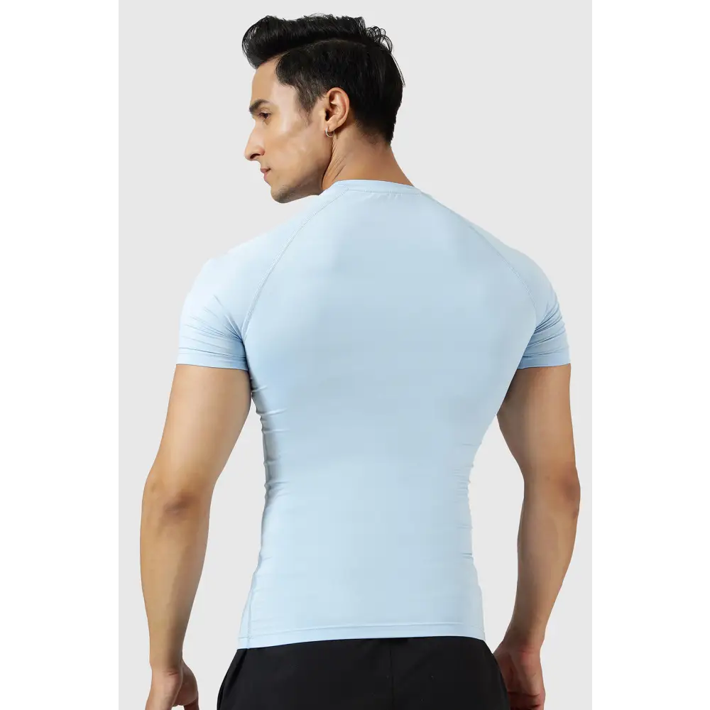 Compression T-shirt Glacial Blue - Tshirts