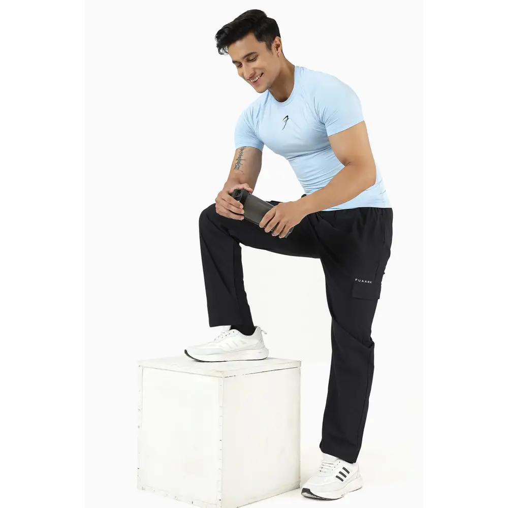 Compression T-shirt Glacial Blue - Tshirts