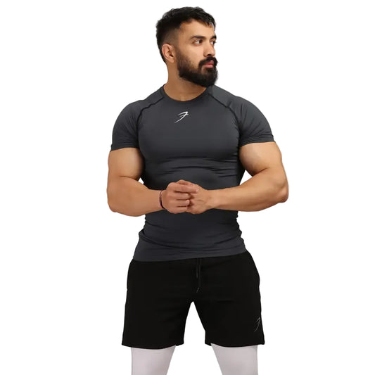 Compression T-shirt Grey - Tshirts