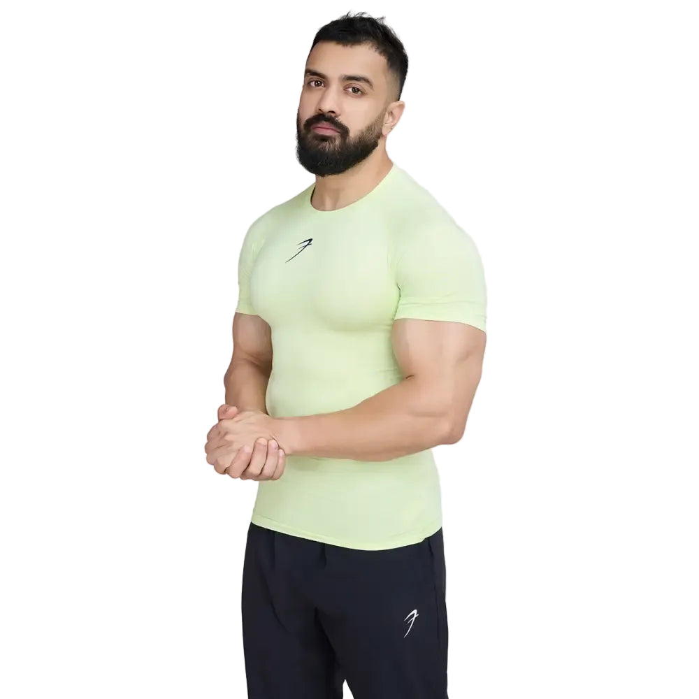 Compression T-shirt Lime - Tshirts
