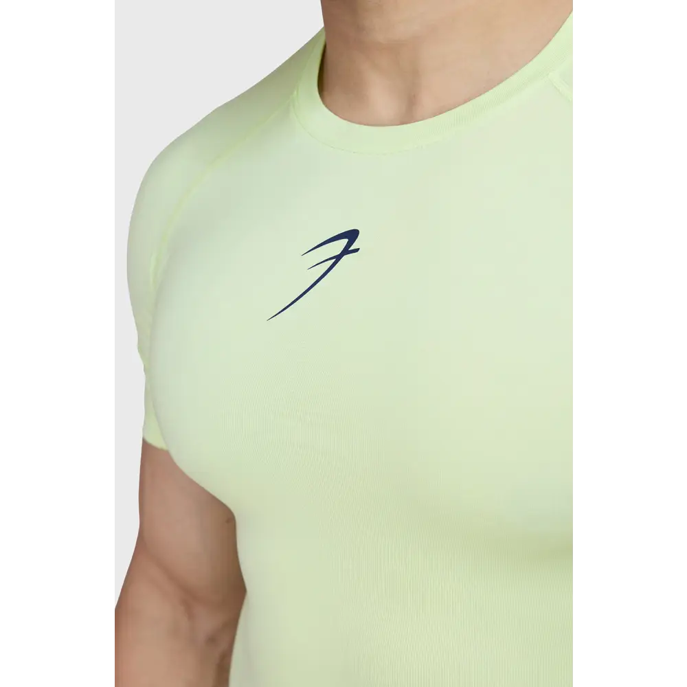 Compression T-shirt Lime - Tshirts