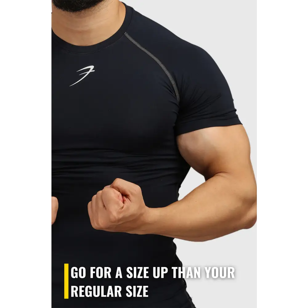 Compression T-shirt Navy - Tshirts