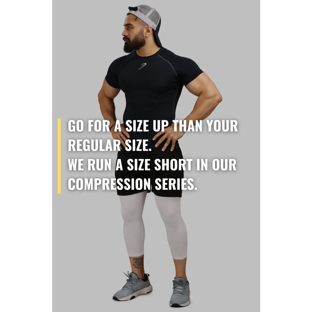 Compression T-shirt Navy - Tshirts