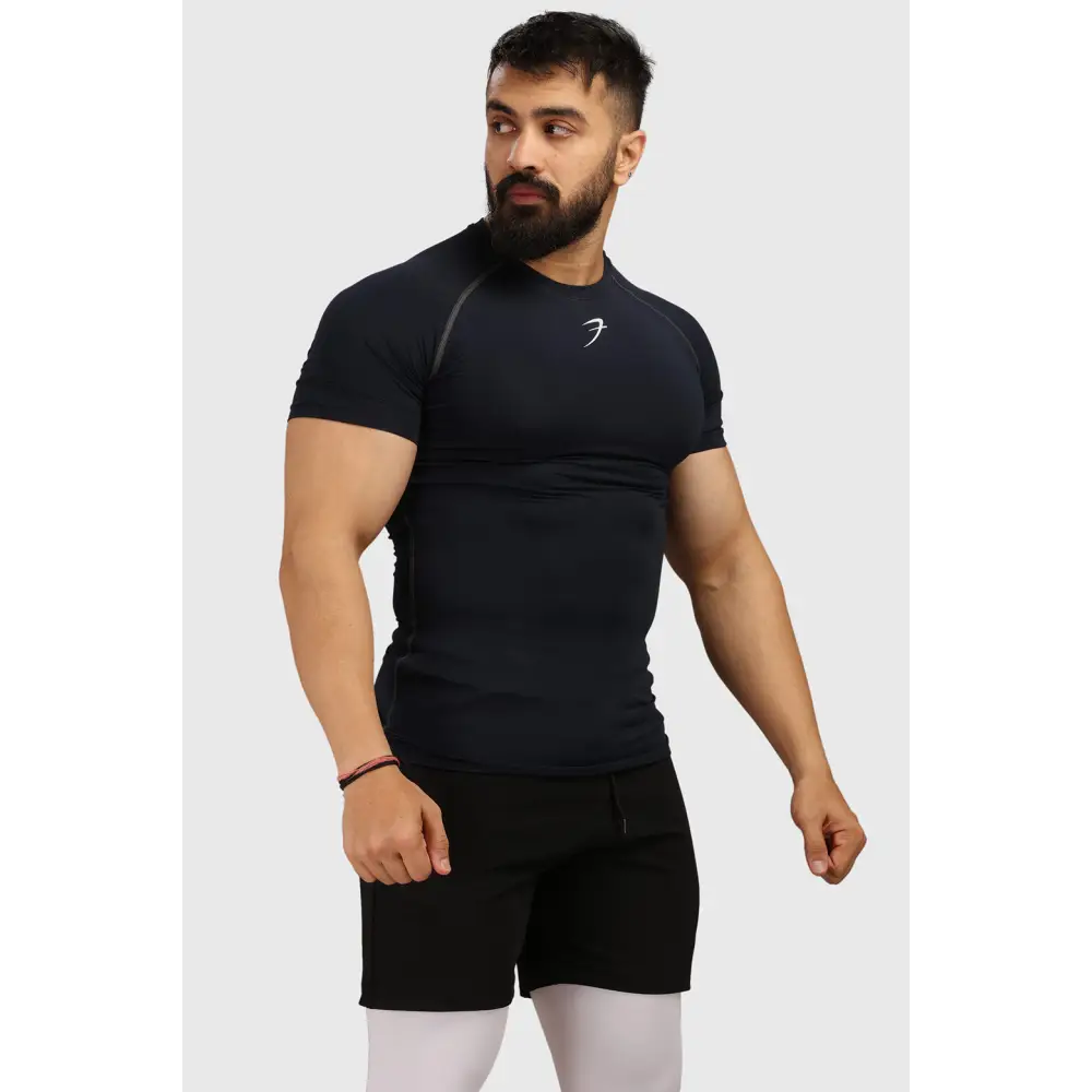Compression T-shirt Navy - Tshirts