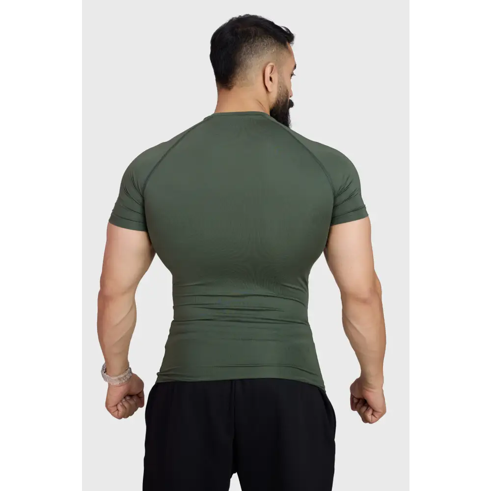 Compression T-shirt Olive - Tshirts