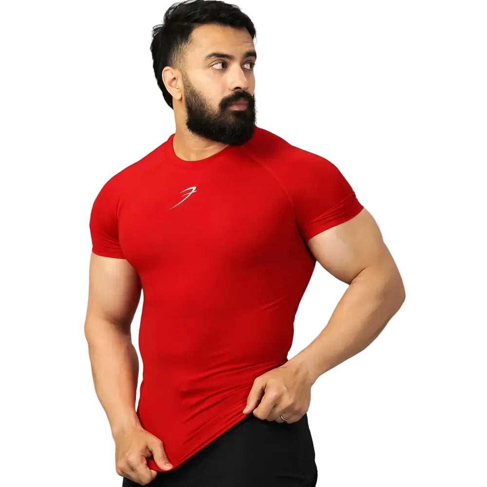 Compression T-shirt Red - Tshirts