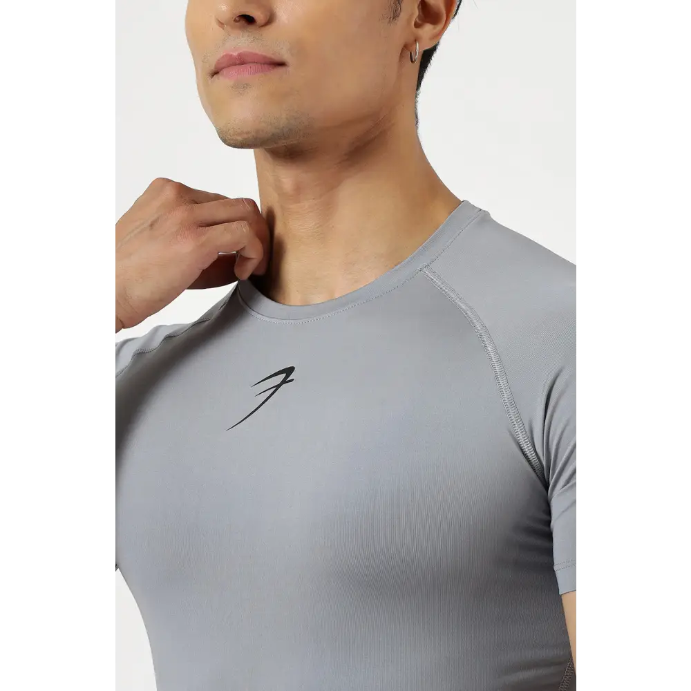 Compression T-shirt Sea Grey - Tshirts
