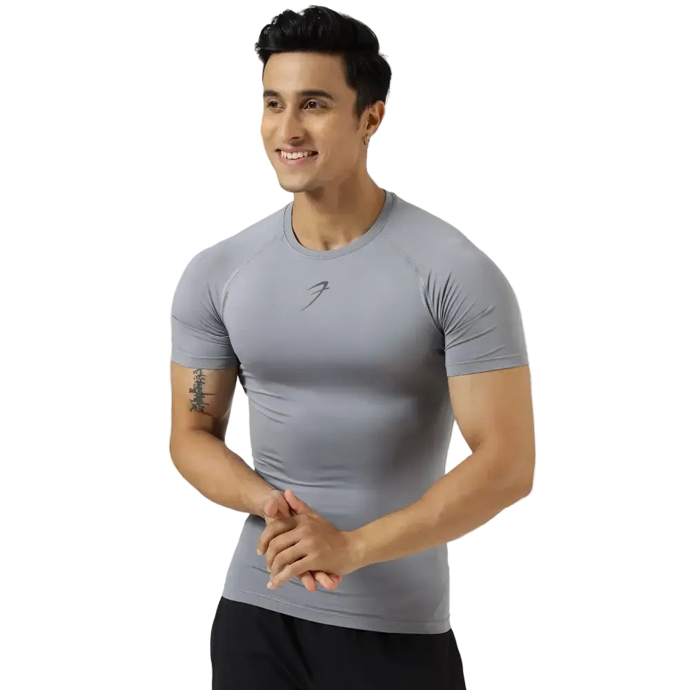 Compression T-shirt Sea Grey - Tshirts
