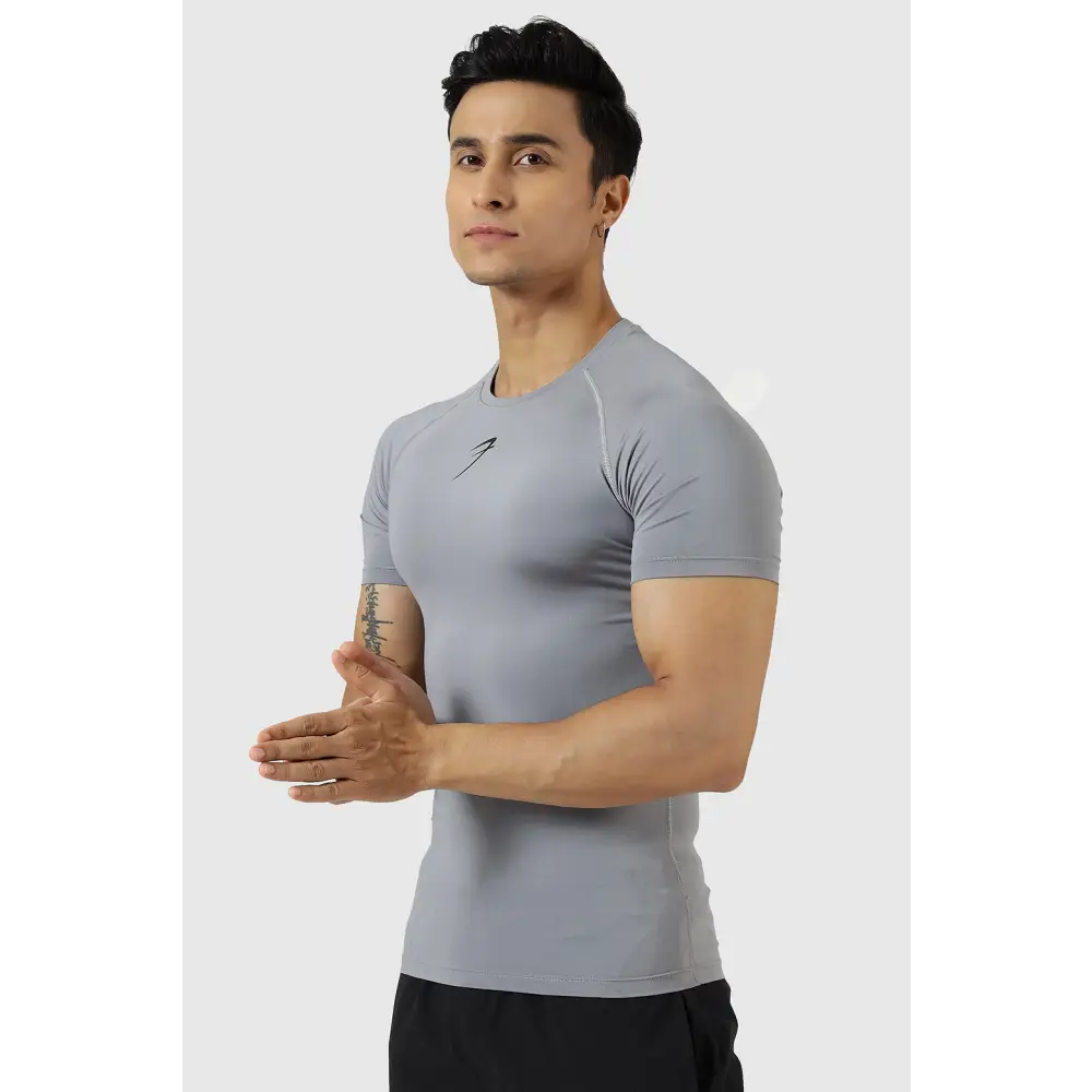 Compression T-shirt Sea Grey - Tshirts