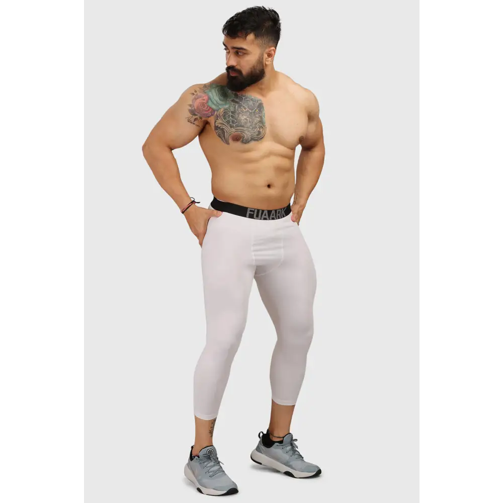 Compression Tights White
