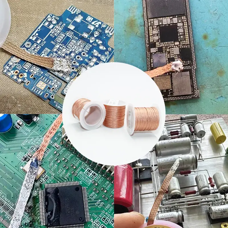 Copper Desoldering Wick Solder Braid (available in different length) - HBC