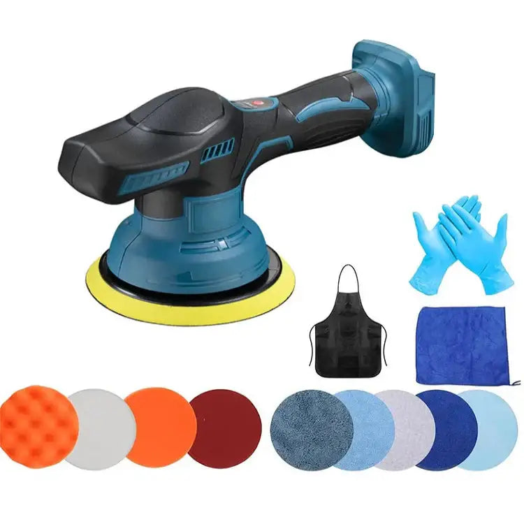 Cordless Car Polisher 18–21V – 8-Speed (available in 4 types) - HBC