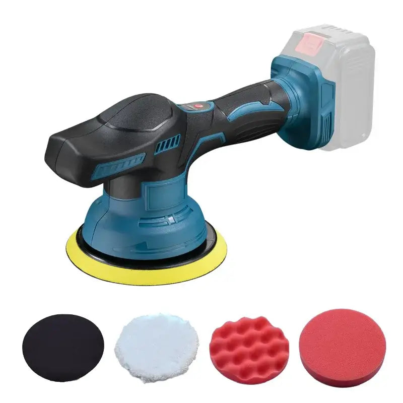 Cordless Car Polisher 18–21V – 8-Speed (available in 4 types) - Makita A Set - HBC