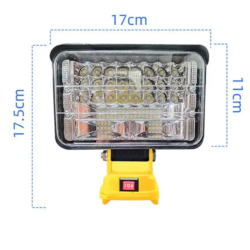 Cordless LED Work Light for Dewalt 20V Battery Flood Light USB Charging Port Portable Flashlight for Emergency,자동차 정비