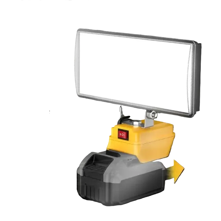 Cordless LED Work Light for Dewalt 20V Battery Flood Light USB Charging Port Portable Flashlight for Emergency,자동차 정비
