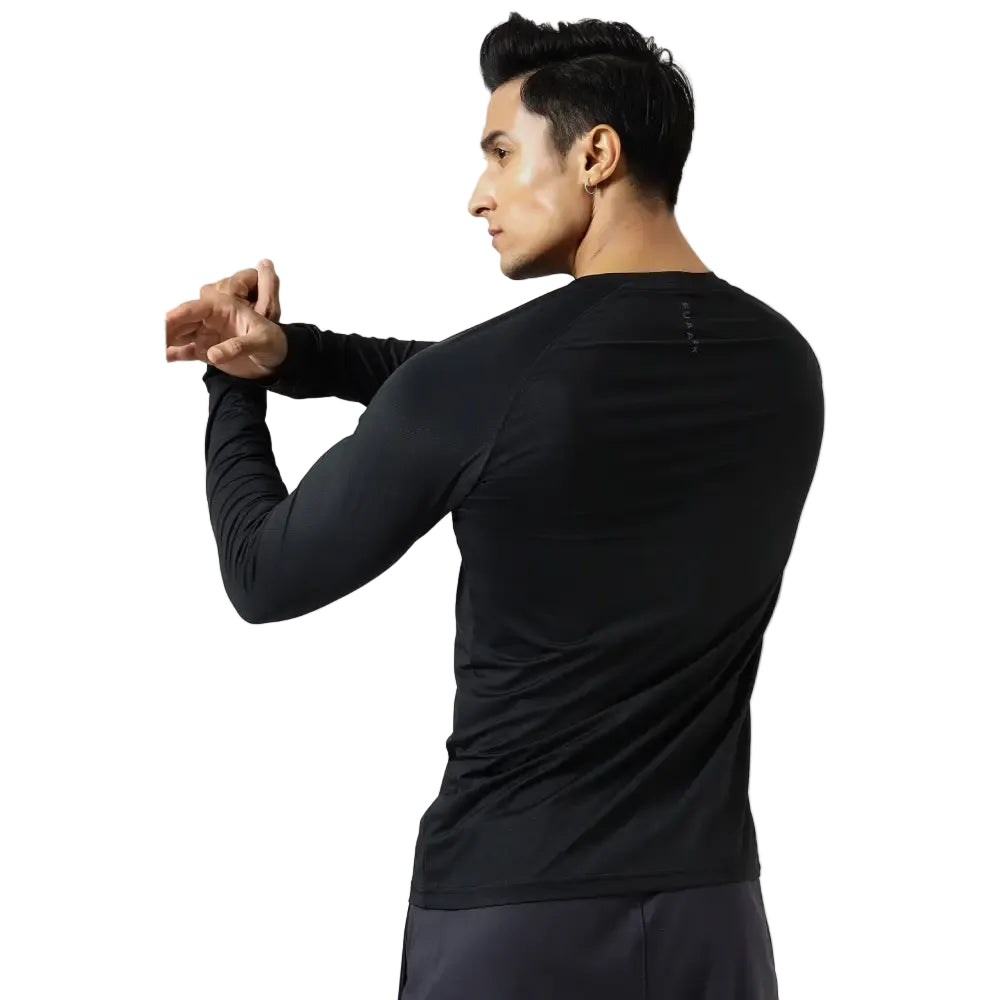 Core Fullsleeves T-shirt Black - Tshirts