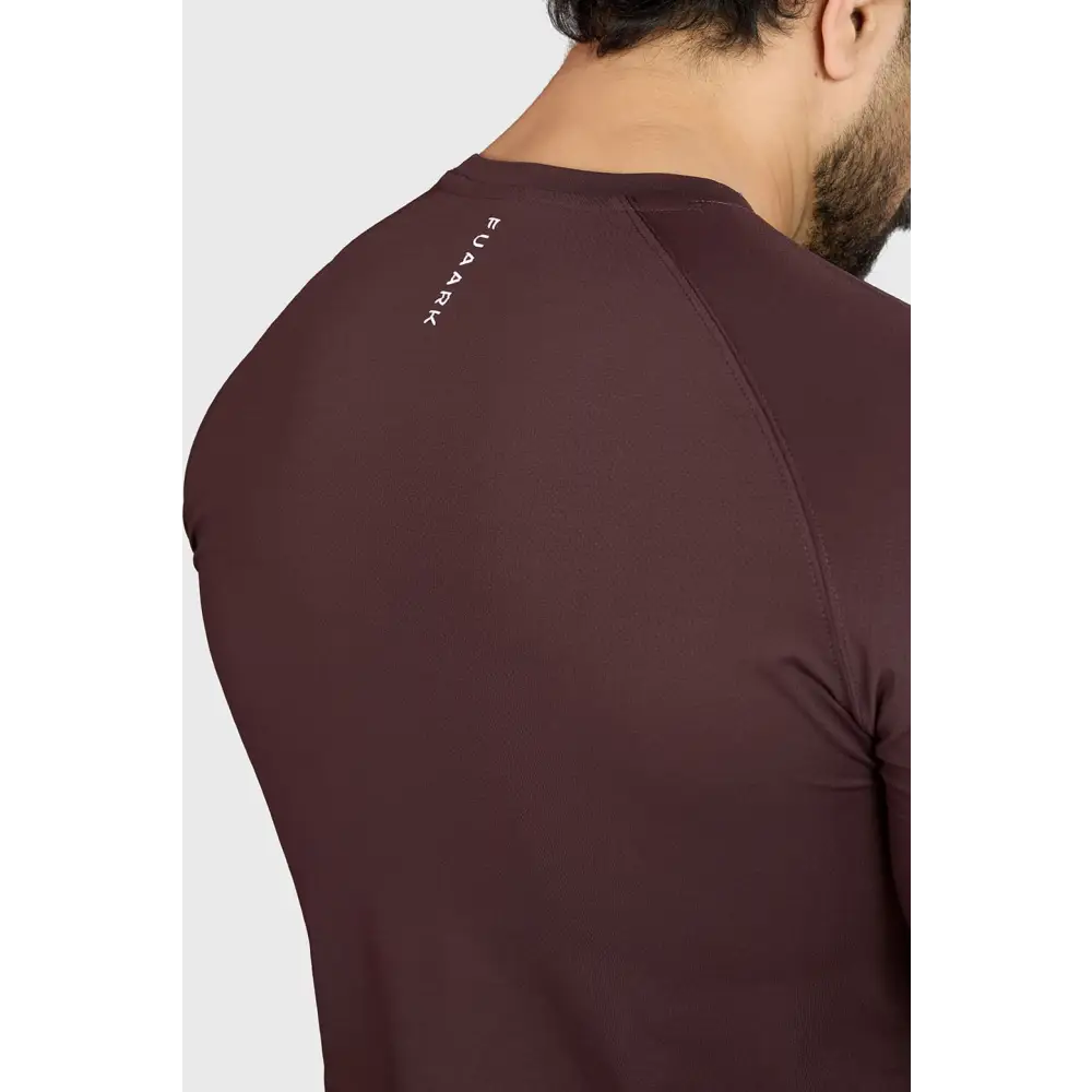 Core Fullsleeves T-shirt Brown - Tshirts