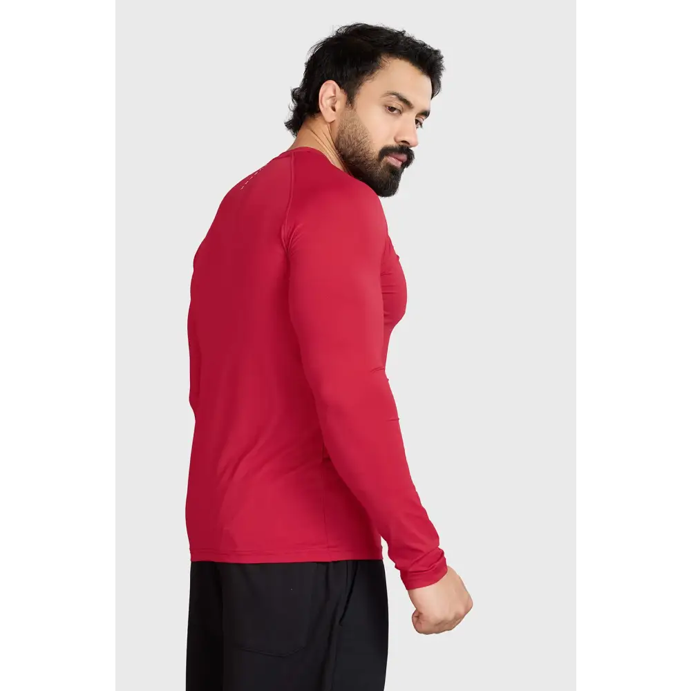 Core Fullsleeves T-shirt Red - Tshirts