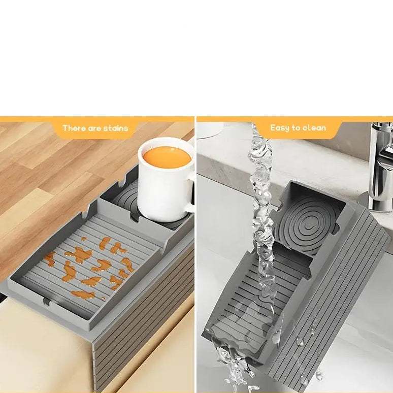Couch Cup Holder Silicone Anti-Slip Sofa Storage Box Arm Chair Couch Recliner Remote Control Organizer Holder Sofa