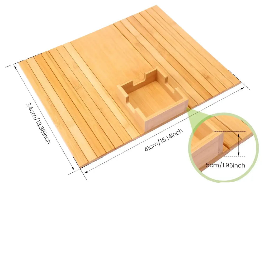 Couch Cup Holder Tray Wooden Anti Slip Sofa Arm Tray Multifunctional Sofa Cup Holder Armrest Organizer For Cups Remote