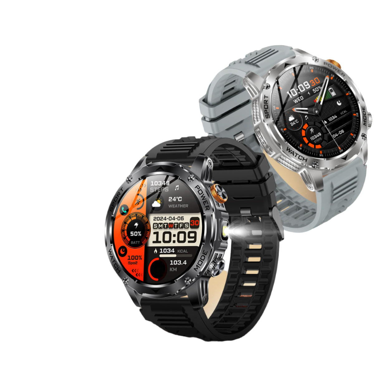LIGE Smart Sports Watch – 1.7" HD Screen, 15-Day Battery, Wireless Calls (6 designs available)