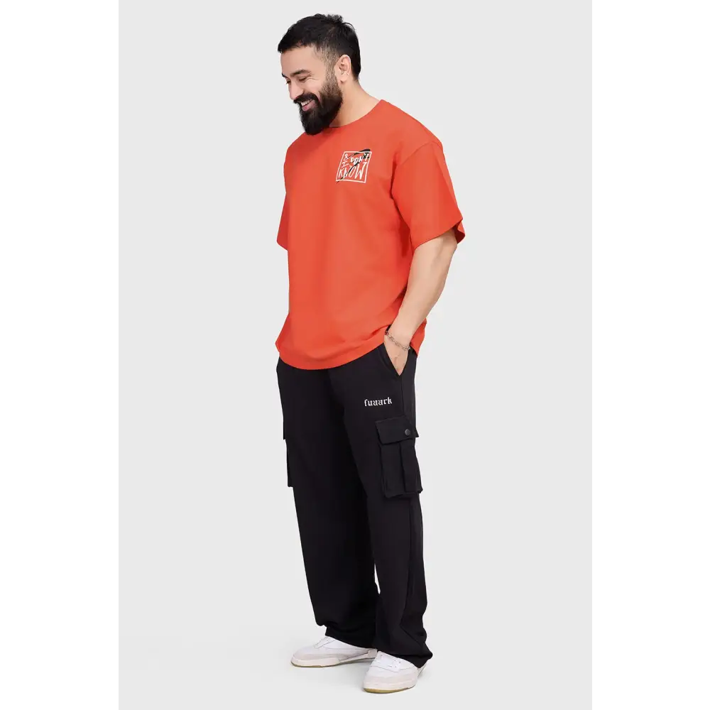 Dapper Oversized T-shirt Orange - Tshirts
