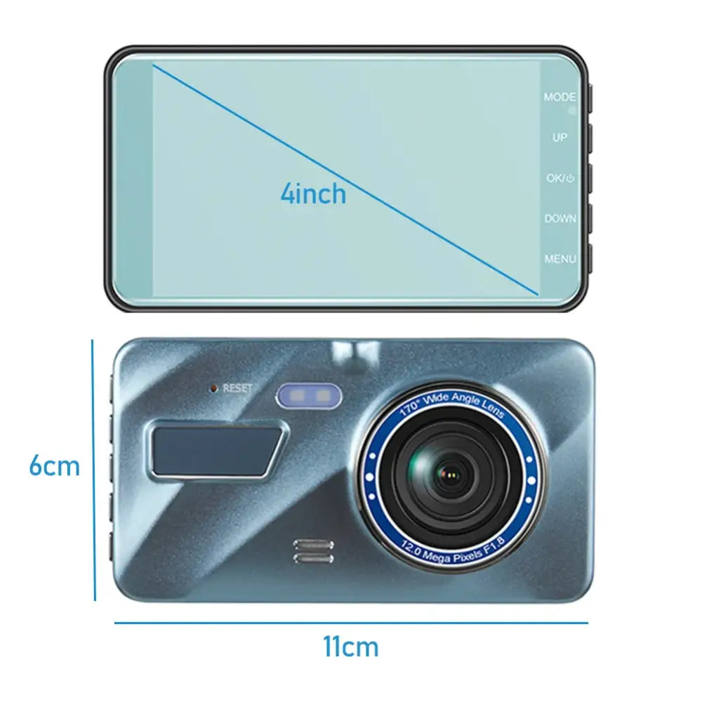 Dash Cam Full HD 1080P Car DVR Rear View Car Camera Video Recorder Car Accessories Night Vision Vehicle Black Box Auto