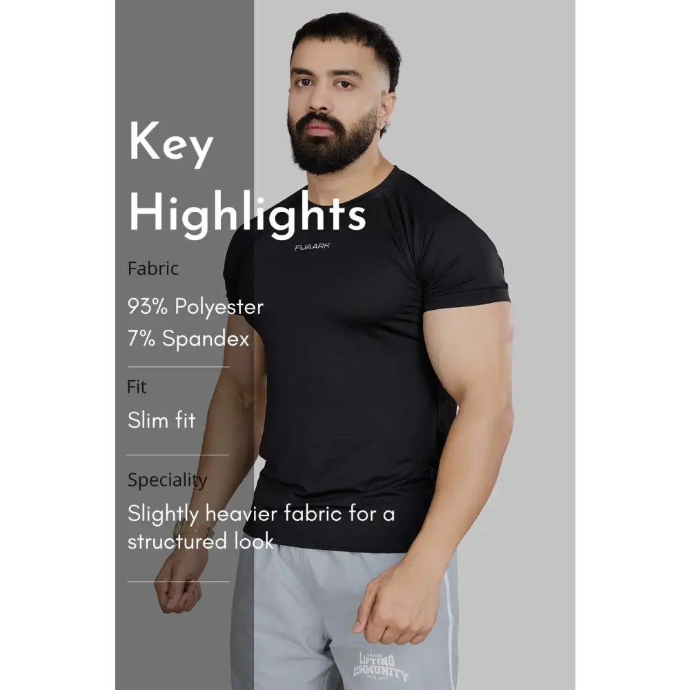 Dash T-shirt Black - Tshirts