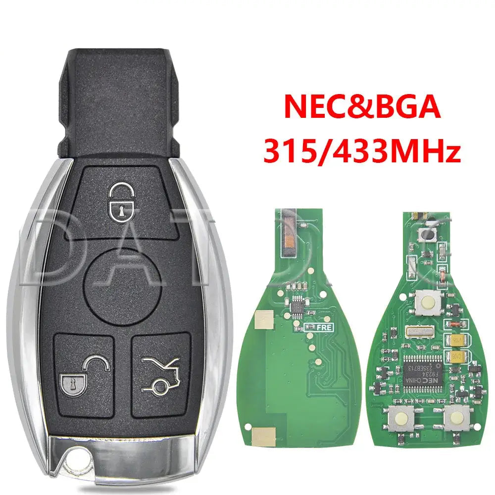 Datong World Car Remote Key For Mercedes Benz W203 W204 W205 W210 W211 W212 W221 W222 A B C E S Class BGA &NEC