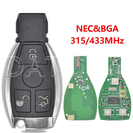 Datong World Car Remote Key For Mercedes Benz W203 W204 W205 W210 W211 W212 W221 W222 A B C E S Class BGA &NEC
