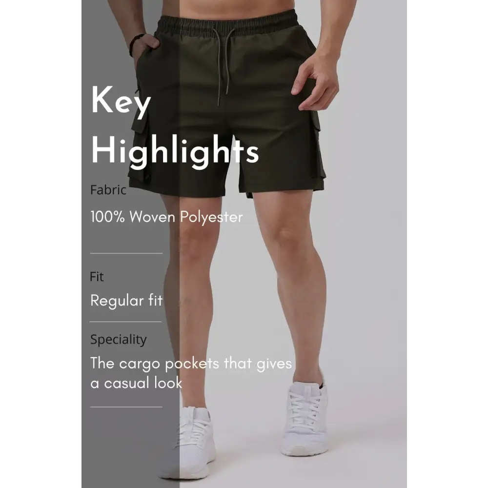 Delta Cargo Shorts Army Green - Shorts