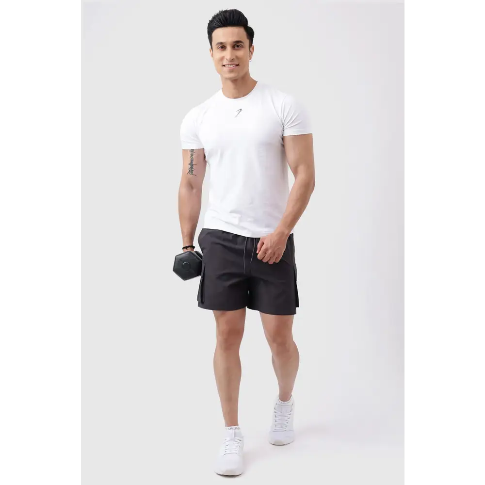 Delta Cargo Shorts Grey - Shorts