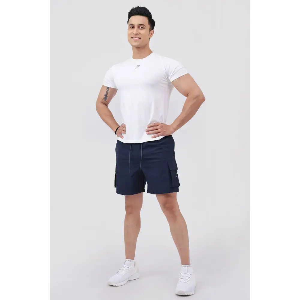 Delta Cargo Shorts Navy - Shorts