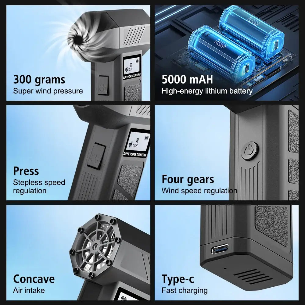 Digital Air Pump With LED Light Wireless Tire Inflator Air Compressor Portable Tire Pressure Gauge LCD Display 150PSI