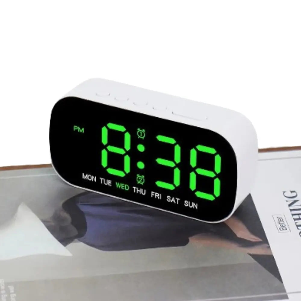 Digital Alarm Clock – USB Powered LED (different colours available) - HBC
