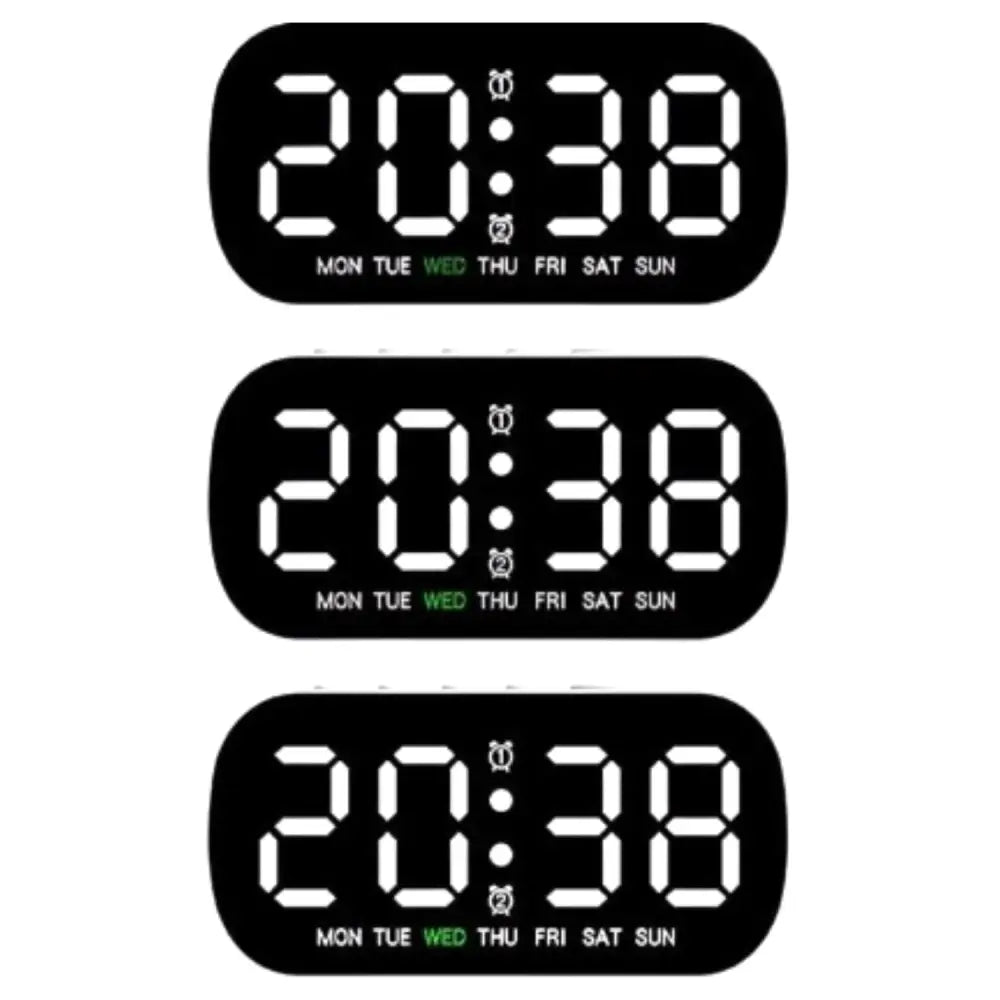 Digital Alarm Clock – USB Powered LED (different colours available) - HBC