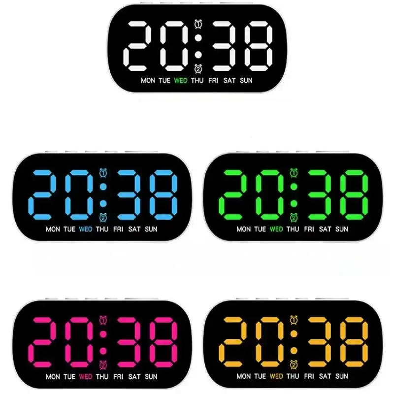 Digital Alarm Clock – USB Powered LED (different colours available) - HBC