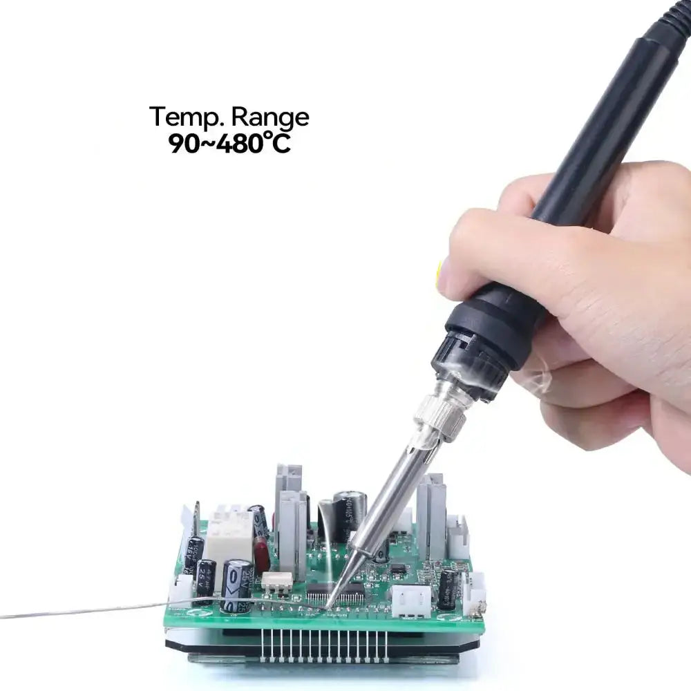 Digital Electric Soldering Iron Kit with Helping Hands (different plug type available) - HBC