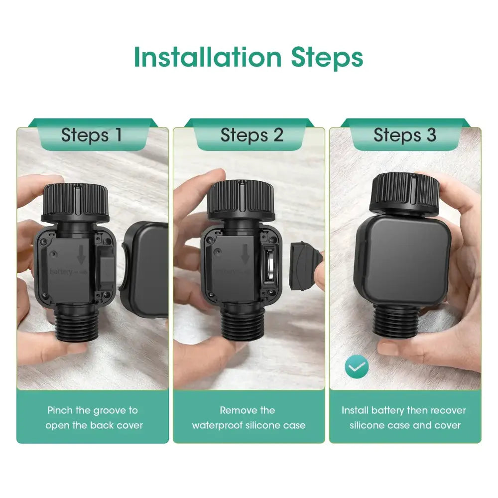 Digital LCD Water Flow Meter for Garden Irrigation (2 models available) - SS