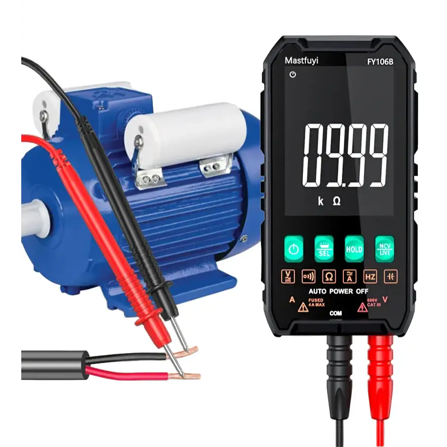 Digital Multimeter 600V AC/DC True RMS Auto-Range Tester (2 models available) - HBC
