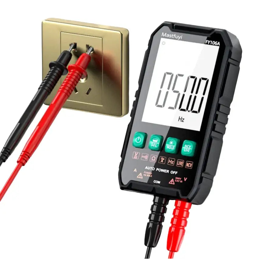 Digital Multimeter 600V AC/DC True RMS Auto-Range Tester (2 models available) - HBC