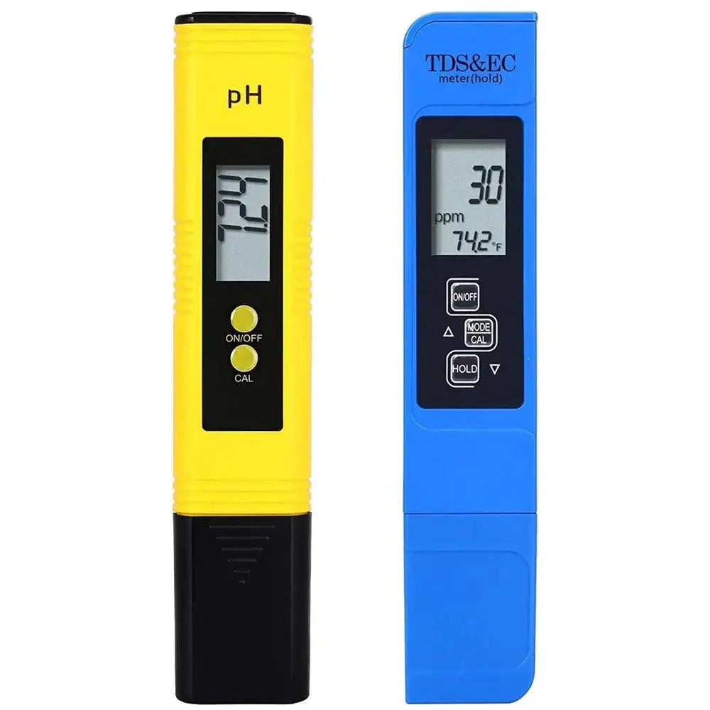 Digital pH & TDS/EC Water Quality Tester - PH EC meter / Water Quality Tester - HBC