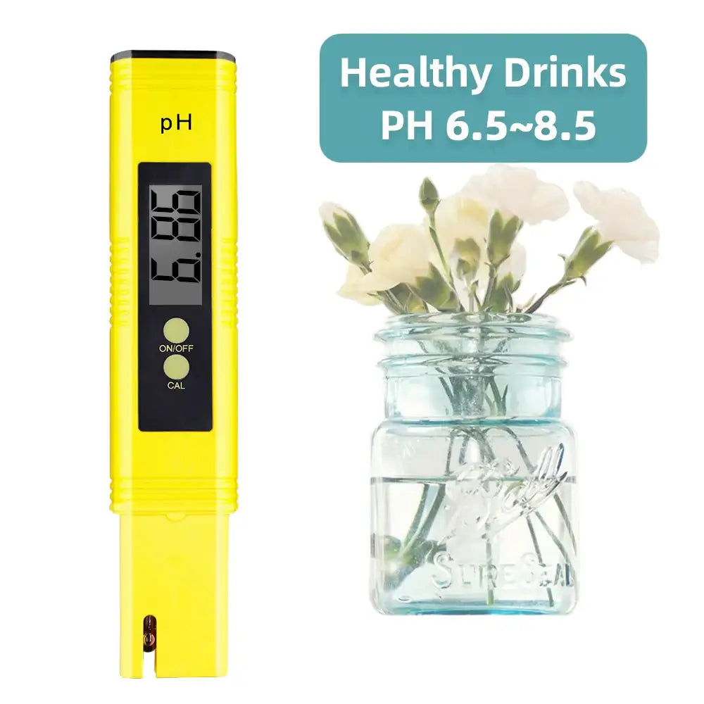 Digital pH & TDS/EC Water Quality Tester - HBC