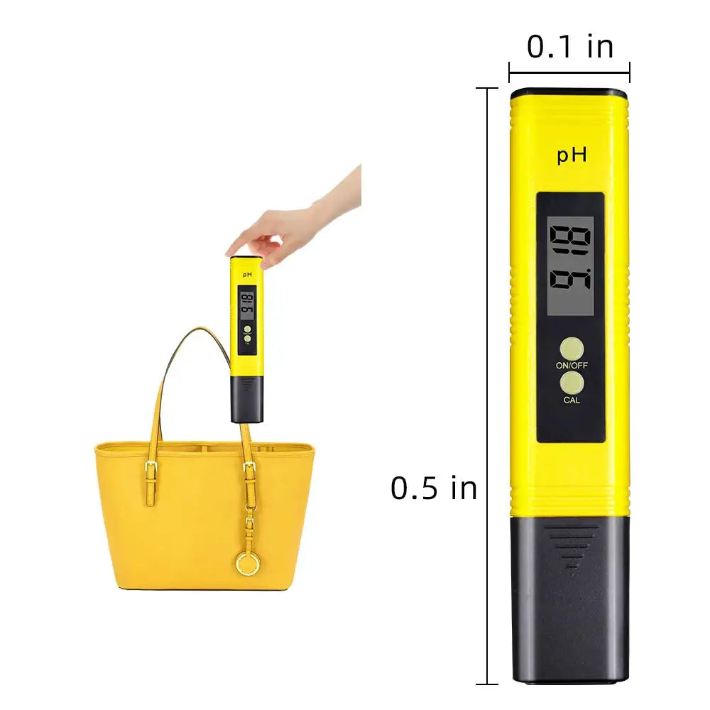 Digital pH & TDS/EC Water Quality Tester - HBC