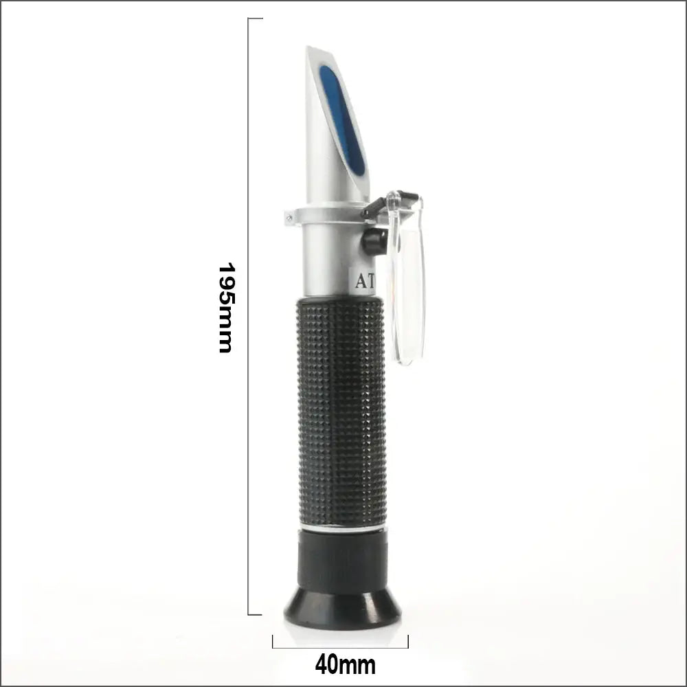 Digital Refractometer 0–80% Brix/Alcohol/Glycol Portable Handheld ATC Meter - HBC
