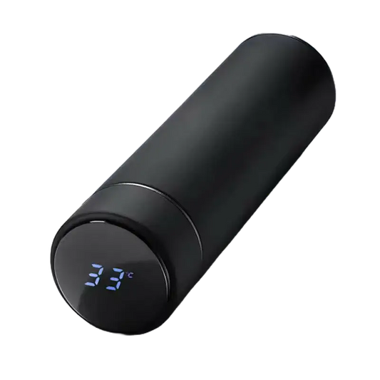 Digital Thermal Water Bottle 500mL | Leakproof Stainless Steel Vacuum Flask for Coffee Milk & More!