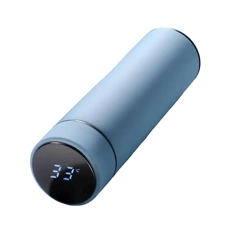 Digital Thermal Water Bottle 500mL | Leakproof Stainless Steel Vacuum Flask for Coffee Milk & More!