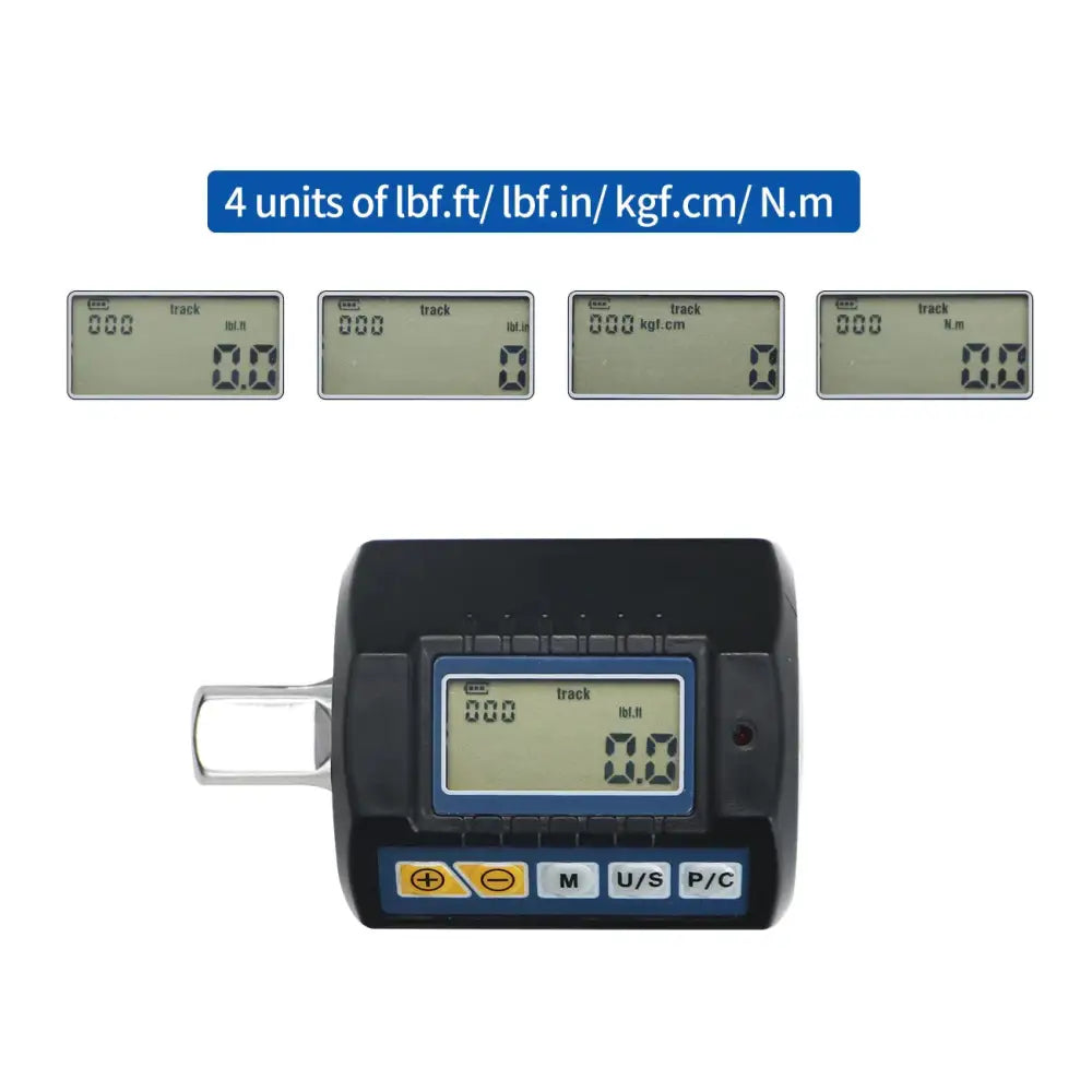 Digital Torque Adapter 1/2″ Drive with 3/8″ & 1/4″ Adapters (different models available) - HBC