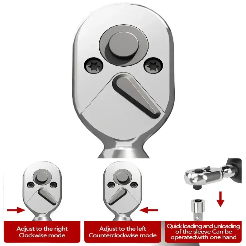 Digital Torque Wrench 0.15–100 N·m with LED & Buzzer Alerts (different models available) - HBC