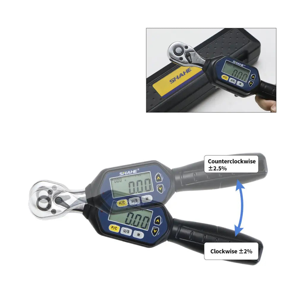 Digital Torque Wrench (1/4″ 3/8″ 1/2″) (different models available) - HBC